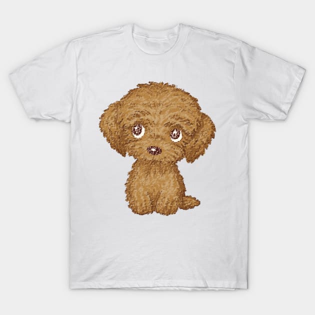 Toy-Poodle T-Shirt by sanogawa